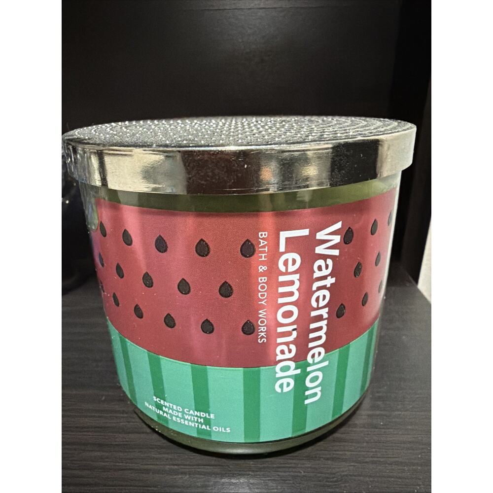 Bath and Body Works Watermelon Lemonade 3-wick Candle 14.5 oz